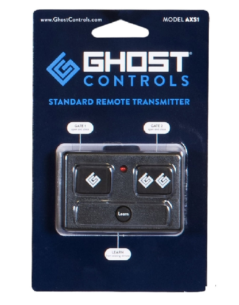 Ghost Controls AXS1 Remote Control Transmitter, 100Feet — LIfe and Home