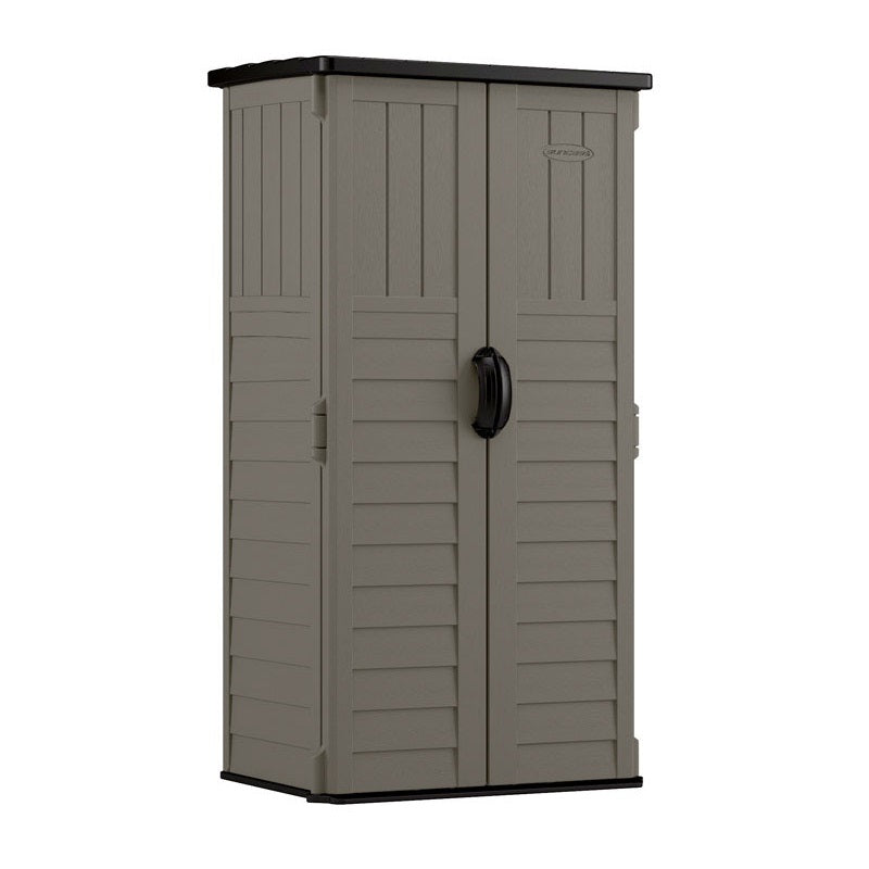 Vertical Storage Shed, Grey On Sale, Outdoor Cooking & Grill Items At 