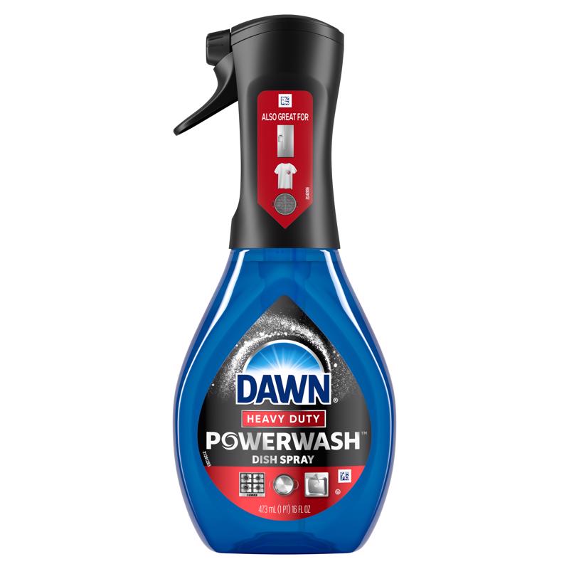 Dawn Powerwash Heavy Duty Fresh Scent Liquid Dish Spray 16 oz 1 pk