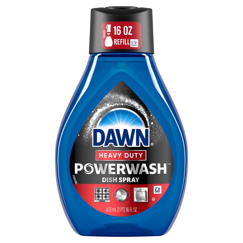 Dawn Powerwash Heavy Duty Fresh Scent Liquid Dish Spray Refill 16 oz 1 pk