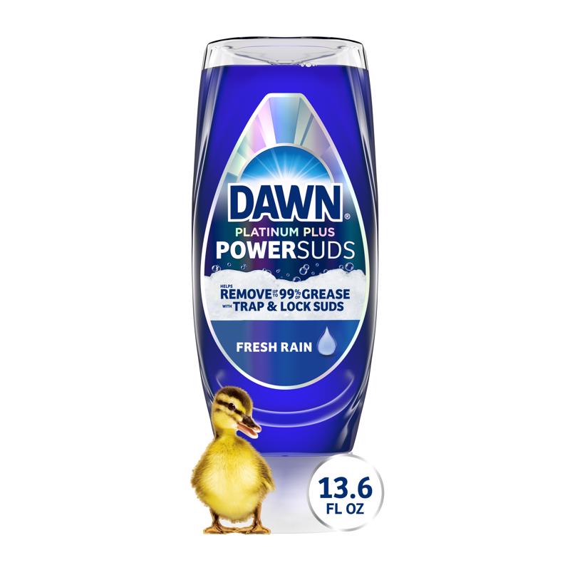 Dawn Platinum Plus PowerSuds Fresh Scent Liquid Dishwashing Liquid 13.6 oz 1 pk