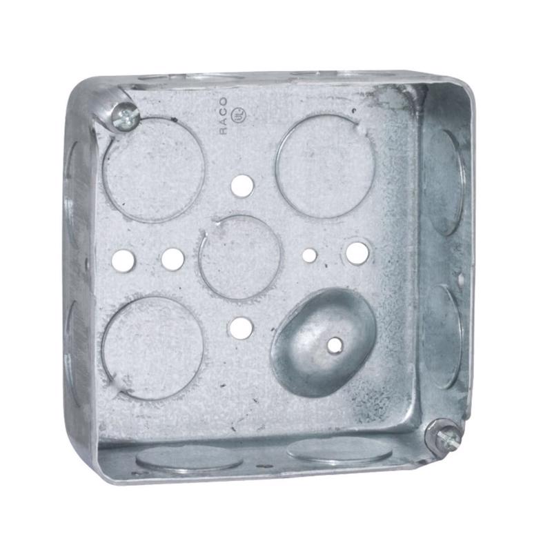 Southwire 52151-3/4DR-UPC New and Old Work Square Electrical Box, Steel