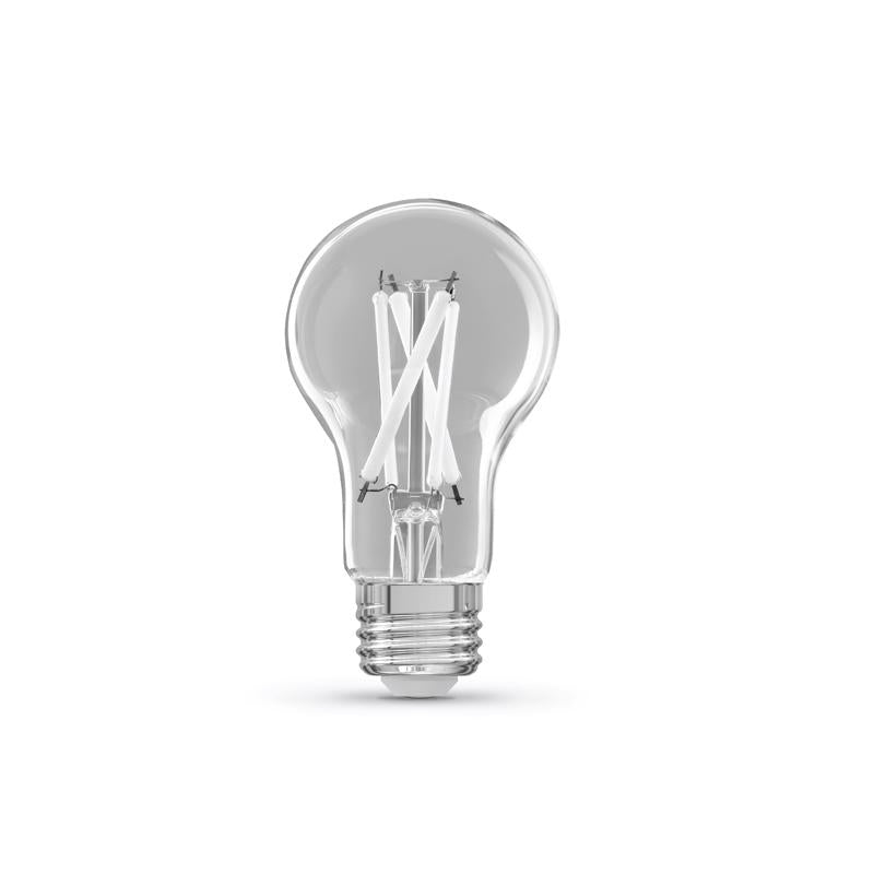 Feit A19 E26 (Medium) Filament LED Bulb White 100 Watt Equivalence 2 pk