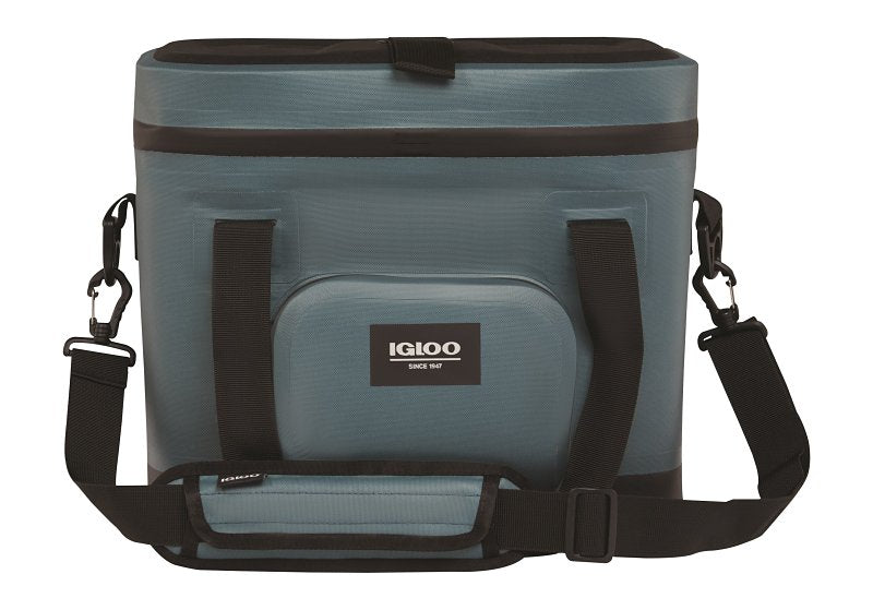 Igloo Trailmate Series 62203 Heavy-Duty Cool Bag, 30 cm L, 37 cm W, 12 qt, EVA/HDPE/Polyester, Spruce, Zipper