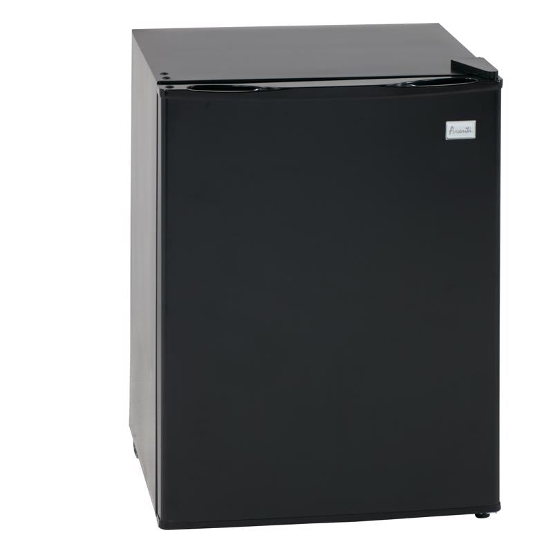 Avanti 2.4 cu ft Black Steel Compact Refrigerator 200 W