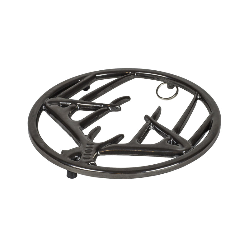 Lodge Cast Iron Antler Trivet Black