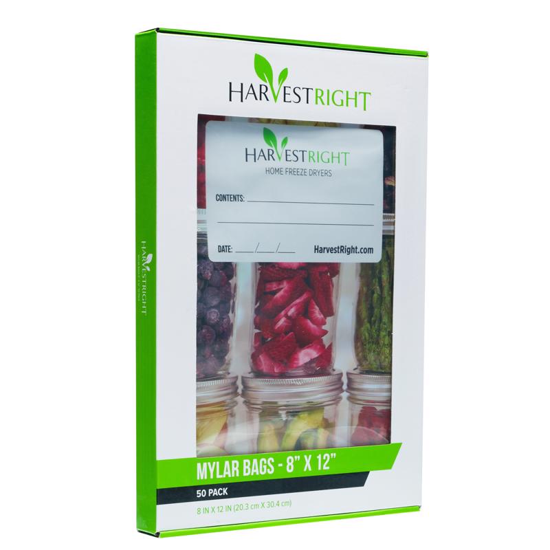 Harvest Right 1 gal Mylar Resealable Bags