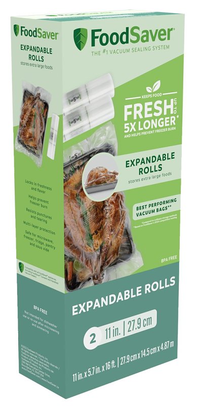 FoodSaver 2159398 Expandable Vacuum Seal Roll