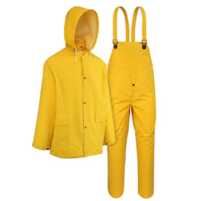 Boss Yellow PVC/Polyester Rain Suit M