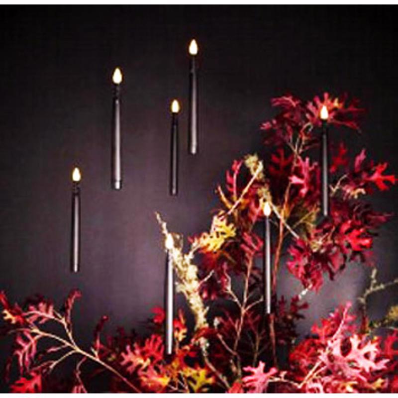 Sienna Warm White 10 ct LED Prelit Candle Halloween Decor