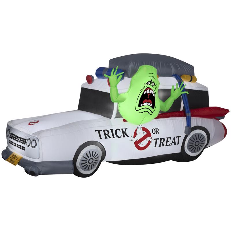 Gemmy 44 in. Ghostbusters Slimer in Ecto-1 Inflatable