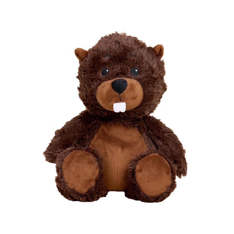 Warmies Beaver Stuffed Animals Brown