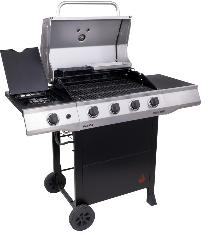 Char-Broil 463348625 Performance Gas Grill With Chef's Tray, 32000 BTU