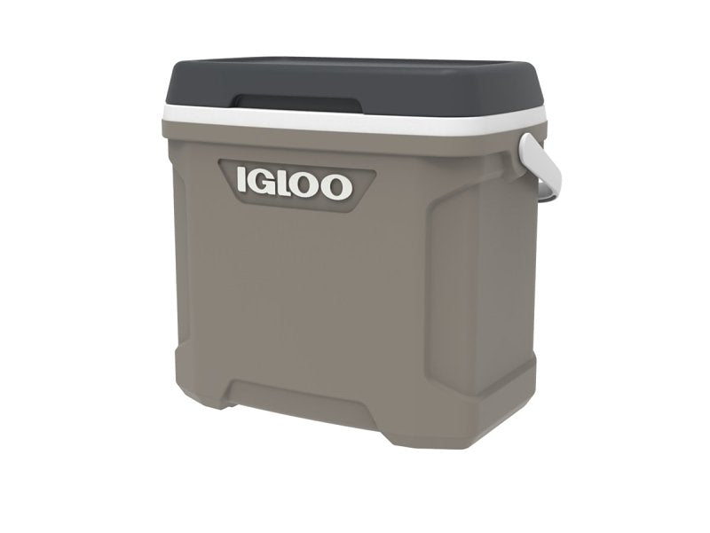 IGLOO 50556 Sportsman Profile II Cooler, 30 Quart Capacity, Polyurethane, Carbonite/Sandstone