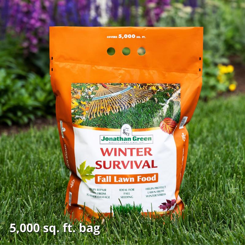 Jonathan Green 12400 Winter Survival All-Purpose Lawn Fertilizer For All Grasses 5000 sq ft