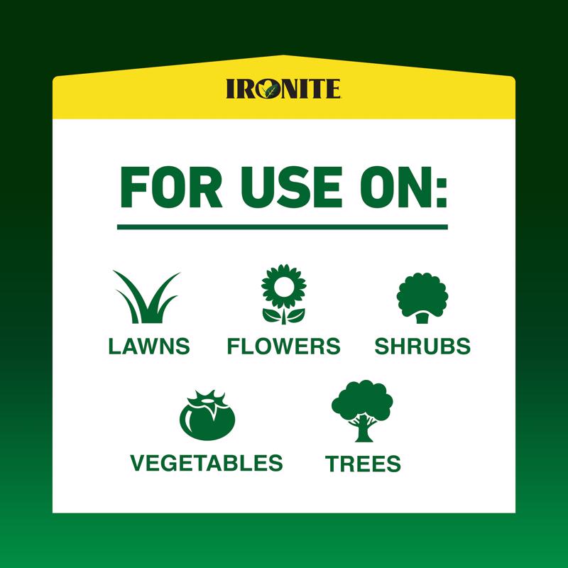 Pennington 100544882 Ironite All-Purpose Lawn Fertilizer For All Grasses 1000 sq ft