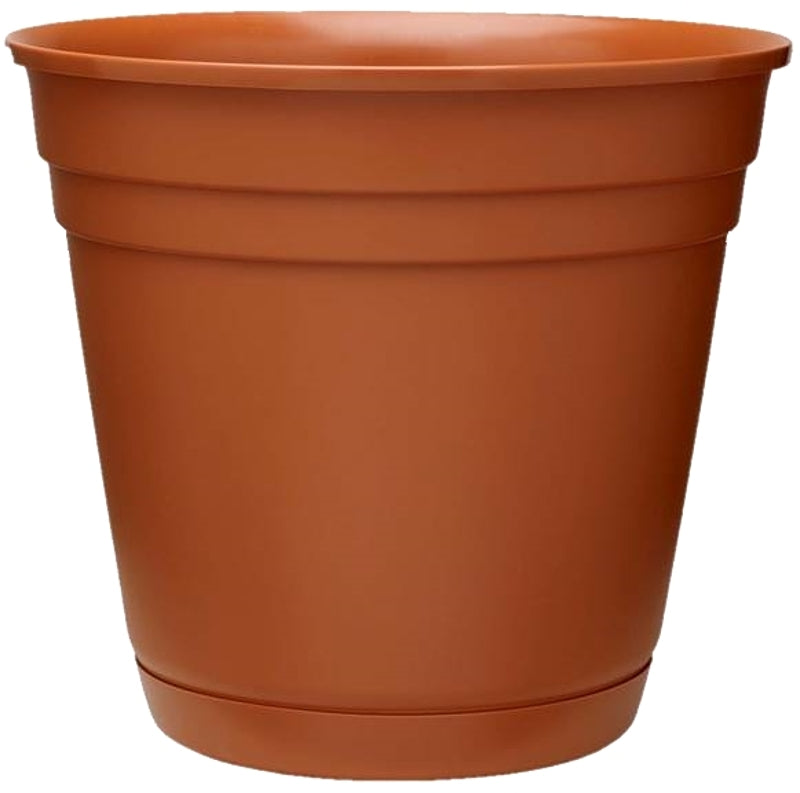 Southern Patio RN1608TC Rolled Rim Planter, Poly Resin