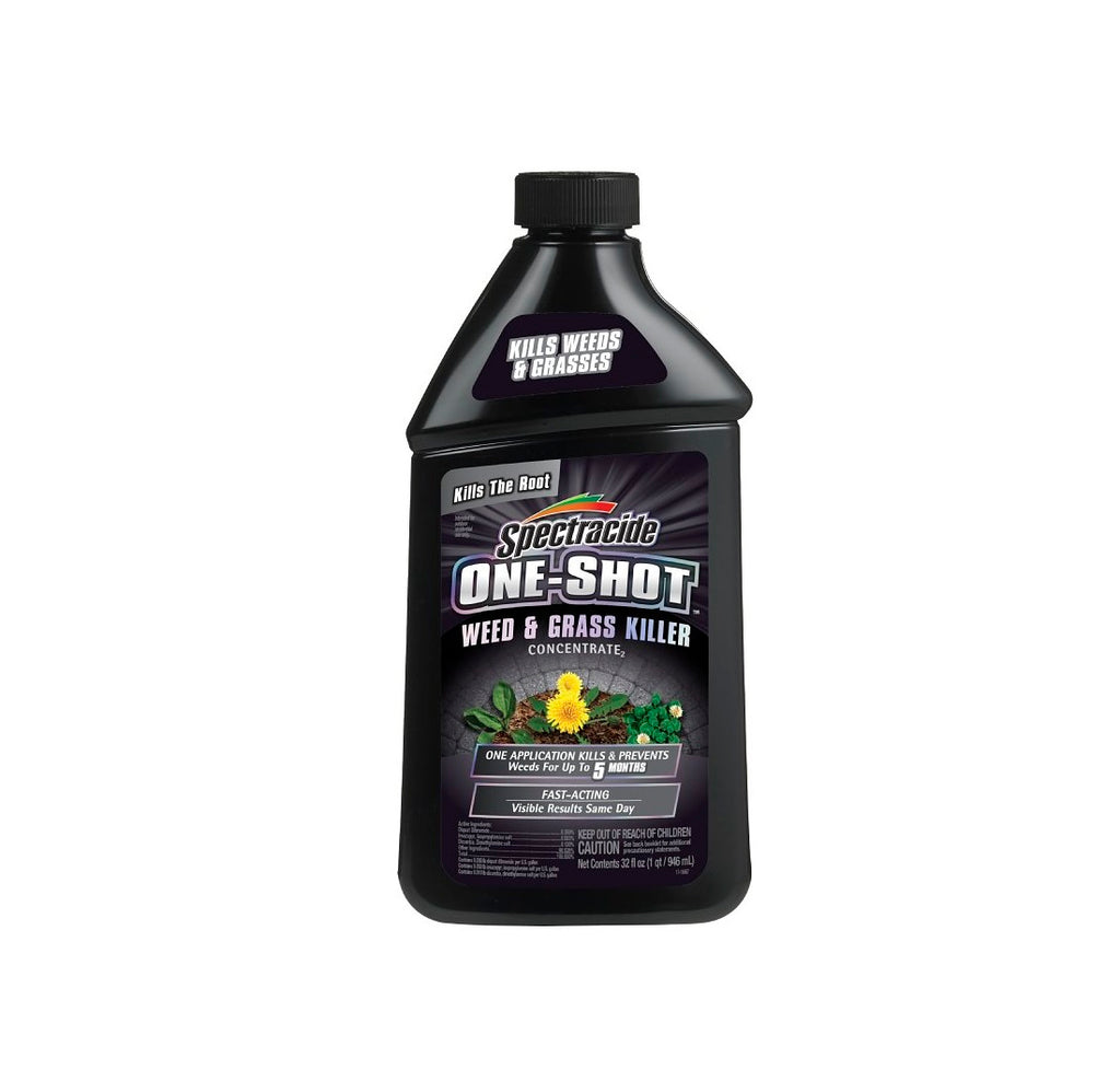 Spectracide HG-97188 ONE-SHOT Weed and Grass Killer, 32 Ounce — LIfe ...