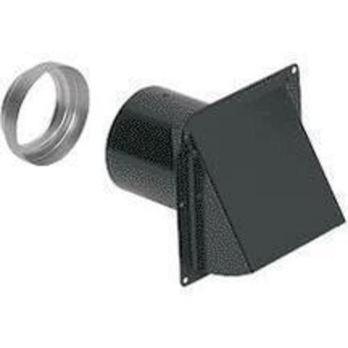 8 Wall Cap, Steel, Black, low price, ventilation & fans repair kits for ...