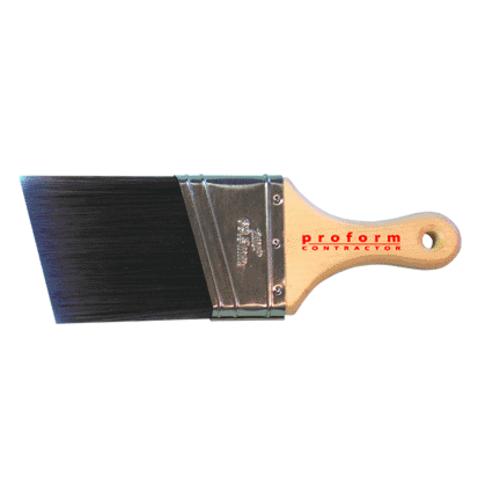 Proform CR2.0AS Angle Cut PBT Paint Brush, Short Handle, 2"