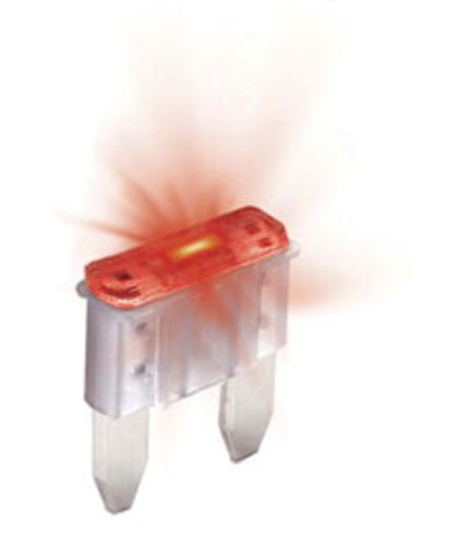 Imperial 72179 Blo And Glo Mini Fuse Red- 10 Amp