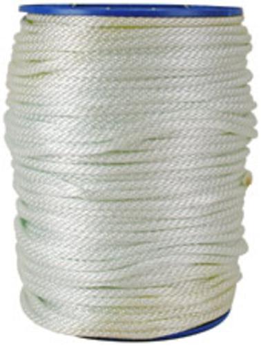 Imperial 24675 Solid Braided Rope, 500', White, Nylon