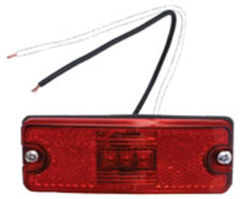 Truck-Lite 81176 LED 18-Series Sealed LED Lamp #18011R, 10-30 V, Red
