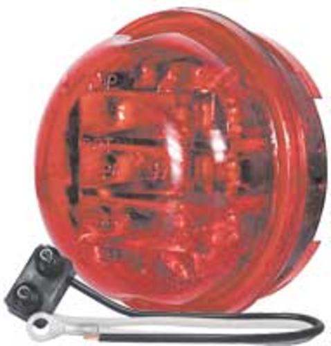 Truck-Lite 81234 LED 30-Series Clearance/Marker LED Lamp, 14 V, Red