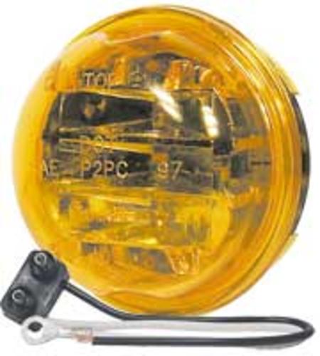 Truck-Lite 81235 LED 30-Series Clearance/Marker LED Lamp, 14 V, Yellow