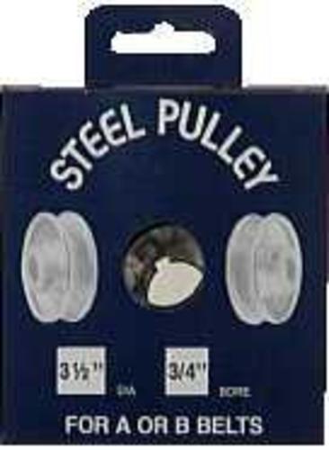 Chicago S350AB7 Pulley Steel, 3-1/2" Dia x 3/4"