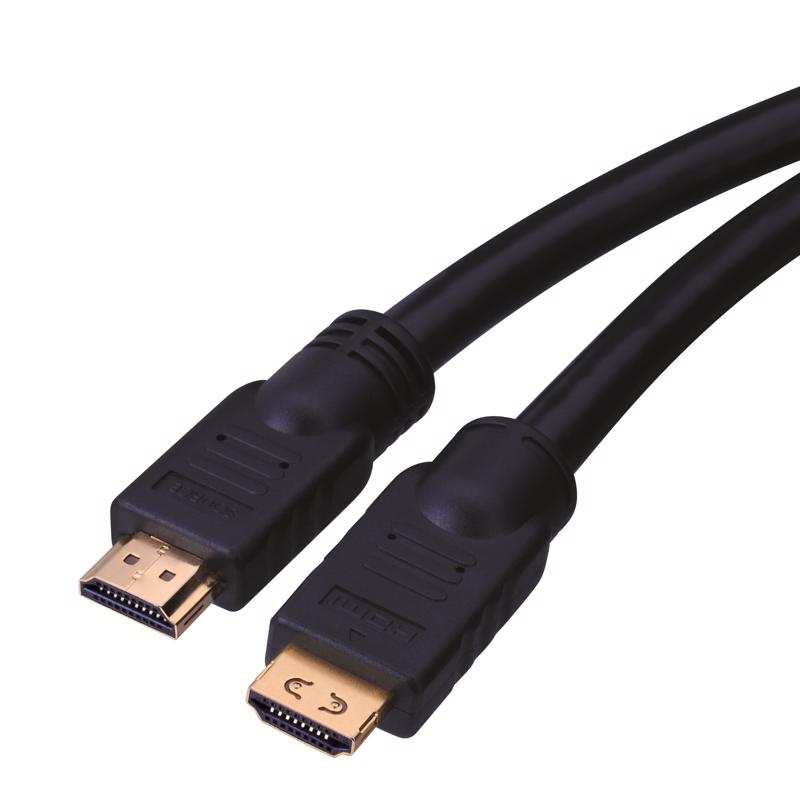 Monster JHIU0147 Just Hook It Up HDMI Cable With Ethernet, Black, 50 Ft