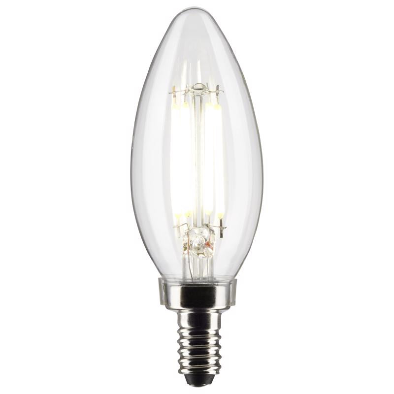 Satco S21828 Filament LED Bulb, 5.5 Watts, 120 Volt