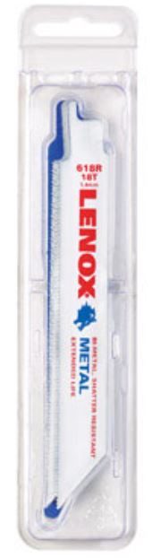 Lenox 20566-618R Bi-Metal Reciprocating Saw Blade, 6" x 3/4"