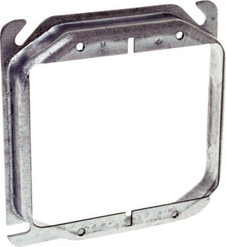 Raco 8769 Raised Square Steel Electrical Box Cover, 4", 7.3 Cu. In.