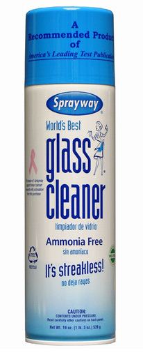 Sprayway SW50RETAIL Glass Cleaner, 19 Oz