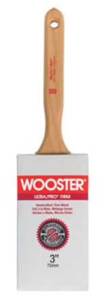 Wooster 4175-3 Ultra/Pro Firm Mink Flat Sash Paint Brush, 3"