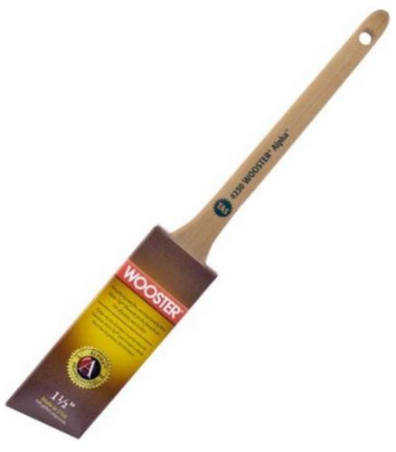 Wooster 4230-1 1/2 Alpha Thin Angle Sash Paint Brush, 1.5"