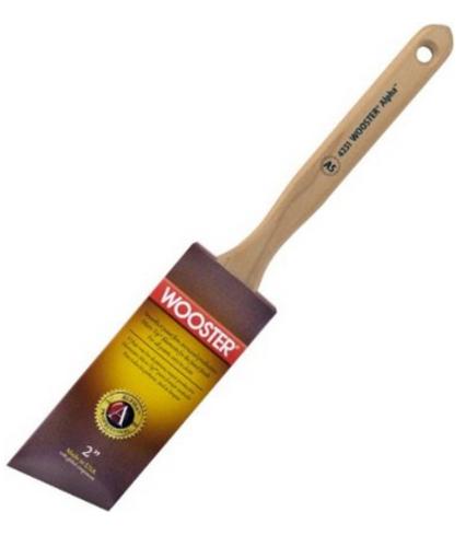 Wooster 4231-2 Alpha Angle Sash Paint Brush, 2"