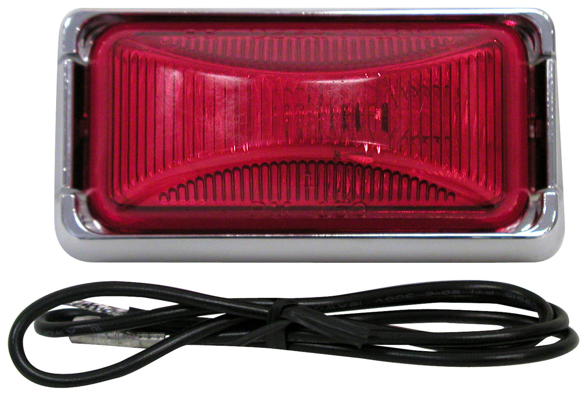Peterson V150KR Sealed Clearance/Side Marker Light Kit, Red