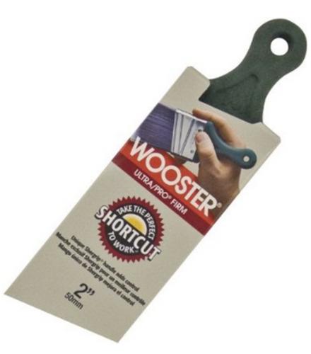 Wooster 4187-2 Ultra Pro Shortcut Angled Sash Paint Brush, 2"