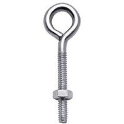 ProSource LR298 Eye Bolts With Nuts, 3/8"X4", Stainless Steel