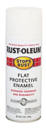 Rust-Oleum 7790830 Spray Paint, 12 Oz, White