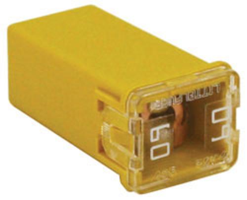 Imperial 72229 JCASE Cartridge Style Fuse, 60 Amp, Yellow