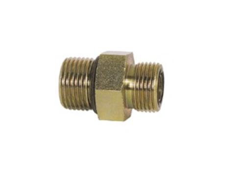 Imperial 99454 Flat Face Straight Thread O-Ring Connector Fitting, 1"x1"