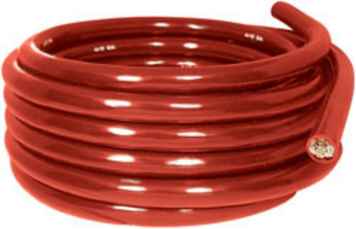 Imperial 6002 6-Gauge Standard Battery Cable, 25', Red
