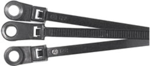 Imperial 71374 Nylon Mount Style Cable Ties, 15-1/2, Black, Pack Of 100