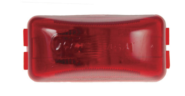 Grote 83960 US 15-Series Single Bulb Sealed Clearance/Marker Lamp, Red