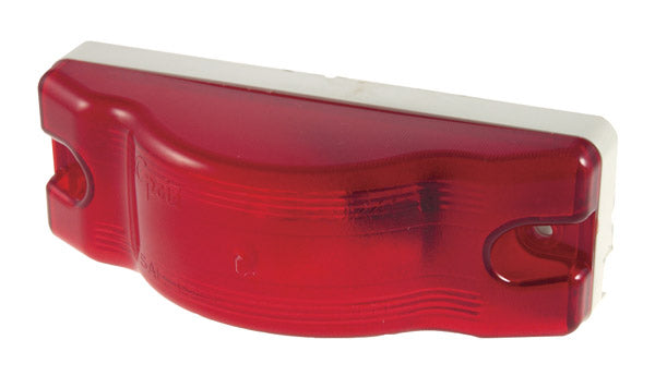 Grote 83995 Sentry Sealed Marker/Side Turn Lamp, 5-7/8"x2", Red