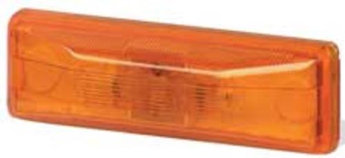 Grote 84050 2-Bulb Clearance/Marker Sealed Lamp, 3-4/5"x1-1/5", Yellow