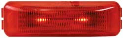 Imperial 81716 6-LED Rectangle Clearance/Marker Lamp, 14 V, Red